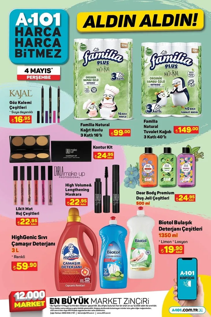 A101 güncel aktüel katalog listesi! 4 Mayıs bugün Perşembe A101’e neler gelecek? Aylık 2.166 TL’lik taksitle Benzinli Moped yerini aldı! İşte tam liste...
