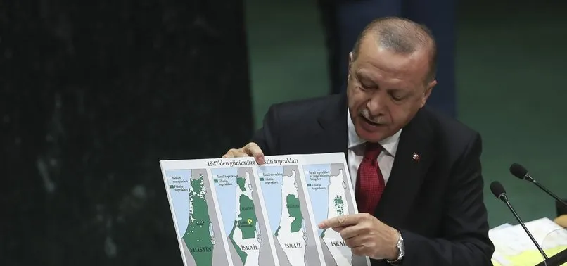 Başkan Erdoğan'ın eleştirilerine pis pis sırıtan İsrail temsilcisi