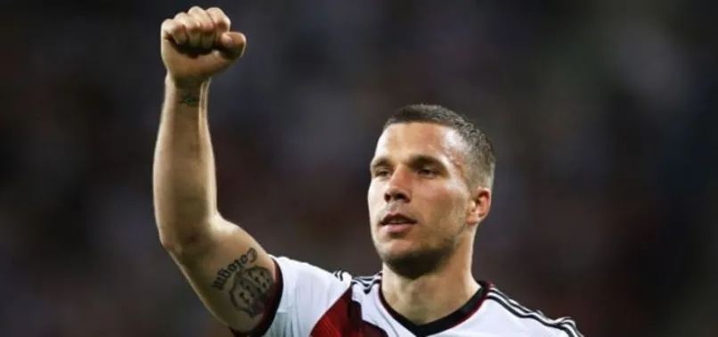 Lukas Podolski ve Bastian Schweinsteiger'e jübile!
