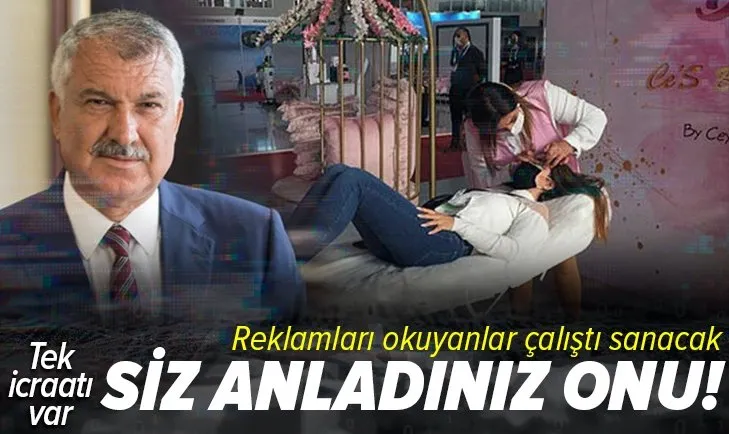 CHP’li Zeydan Karalar’ın Adana Büyükşehir Belediyesi’nde tek icraatı: Sahra güzellik salonu
