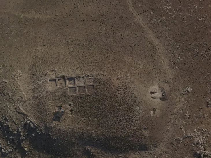 Görüntüler Van’dan… Tuşba’da heyecanlandıran keşif! Urartu medeniyetinin en görkemli yapılarından biri