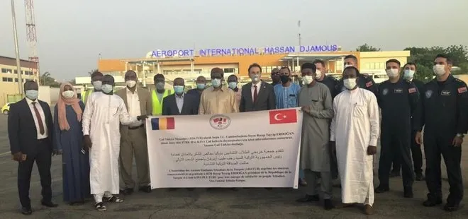 Türkiye’nin gönderdiği tıbbi malzeme ve ambulans Çad’a ulaştı
