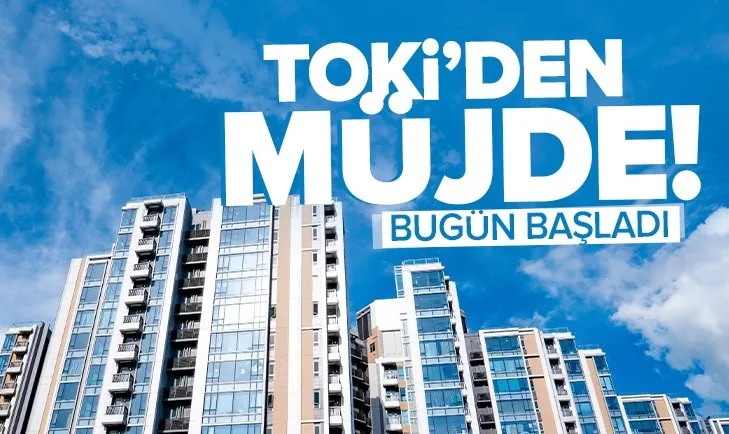 Tapusunu hemen almak isteyenlere müjde! TOKİ’nin ikinci indirimi bugün başlıyor!