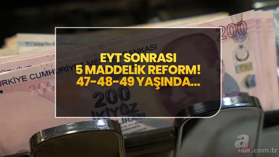 EYT sonrası yepyeni bir emeklilik sistemi geliyor! 5 maddelik reform: Prim desteği, 3600 ek gösterge, emekliye 2. maaş, 5 yıllık kazanç... 1