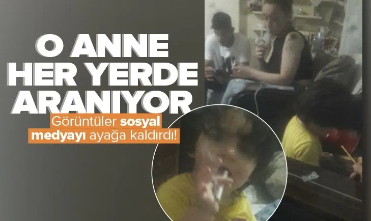 2 yaşındaki çocuğuna sigara içirdi! Görüntüler sosyal medyayı ayağa kaldırdı! O anne her yerde aranıyor