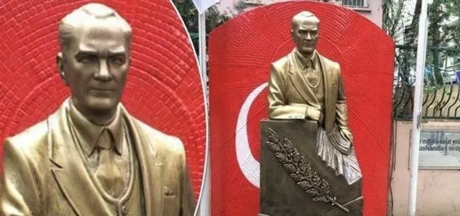 CHP’li İzmit Belediyesi’nden skandal Atatürk heykeli