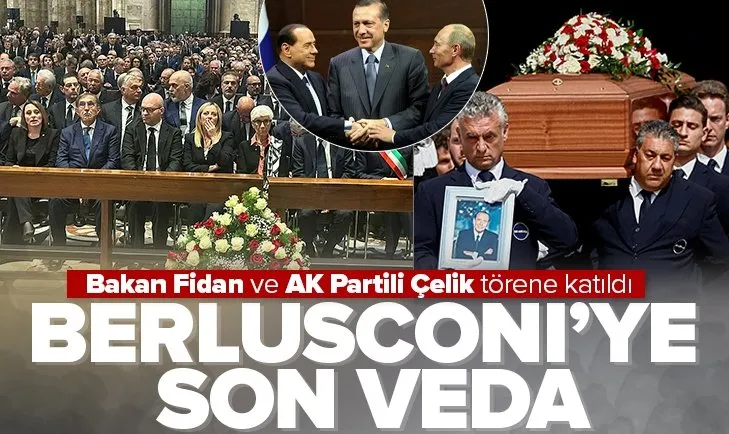 Bakan Fidan, Berlusconi’nin töreninde