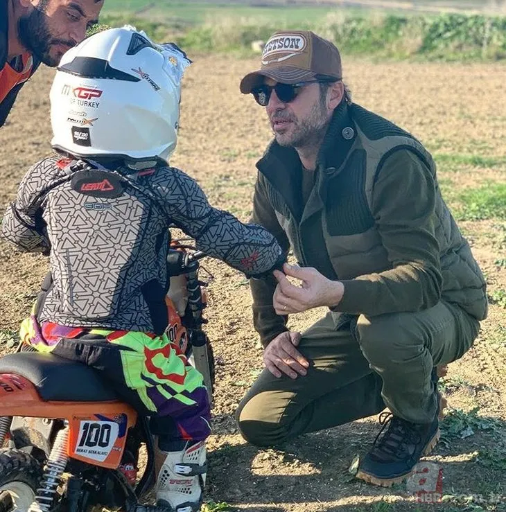 Diriliş Ertuğrul oyuncusu Engin Altan Düzyatan'ın çocuklarıyla olan fotoğrafları medyayı salladı