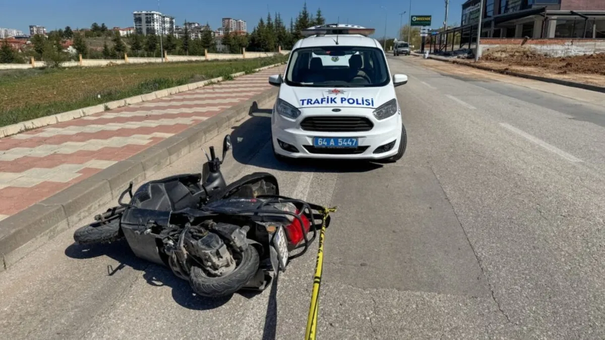 Uşak'ta elim kaza: 1 ölü 1 yaralı