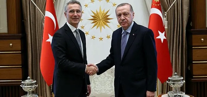 Cumhurbaşkanı Erdoğan Stoltenberg’i kabul etti