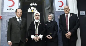 Erdoğan ’Kalanlar’ Filistin Sergisi’nde konuştu