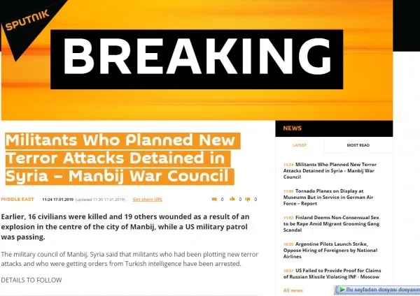 Sputnik ve Diken'den yeni algı operasyonu - 1