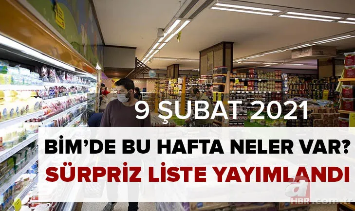 BİM 9 Şubat 2021 aktüel ürünler kataloğu: Salı günü indirimleri neler? İşte haftanın kampanyaları ve fiyat listesi... 1