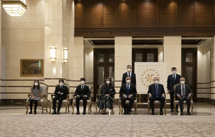 Azerbaycan'ın Ankara Büyükelçisi Mammadov, Başkan Erdoğan'a güven mektubu sundu - 3