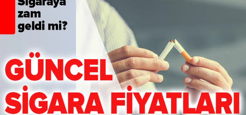 Sigara zammı var mı? Güncel sigara fiyatları listesi - 16 Ağustos sigara zammı yeni sigara fiyatları!