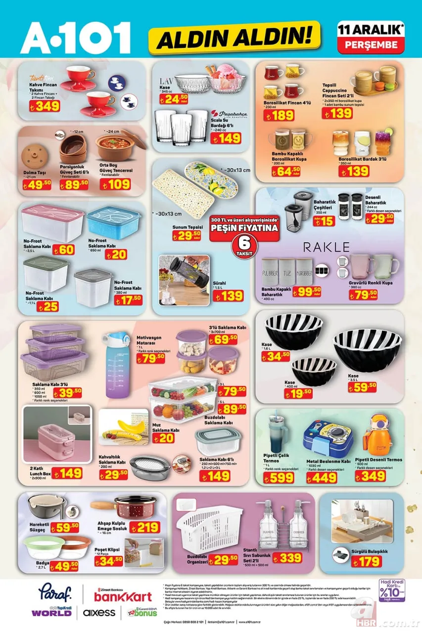 A101'e 11 Aralık’ta neler geliyor? Yeni aktüel liste yayınlandı: Su sebili, ısıtıcı 2