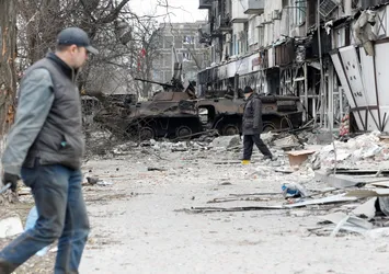 Ruslar "hayalet" şehre girdi! Mariupol'de derin sessizlik