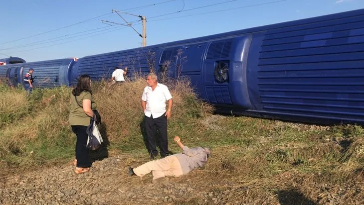 Tekirdağ’daki tren kazası