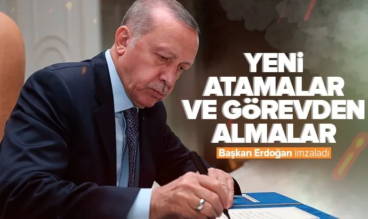 Son dakika: Başkan Erdoğan imzaladı! Atama kararları Resmi Gazete’de