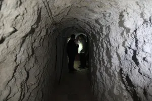 Suriyeli muhalifler Tel Rıfatta tünelleri tarıyor!