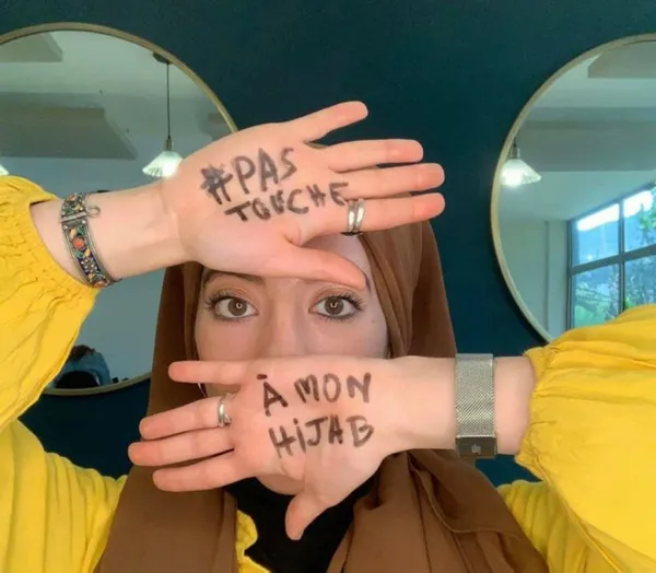 Fransa’da Müslüman kadınlar İslam düşmanlığına karşı ayaklandı: Başörtüme dokunma