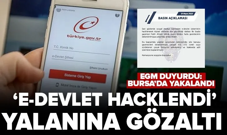 Gazetecileri dolandırmaya çalışan kişi yakalandı! Emniyet Genel Müdürlüğü duyurdu