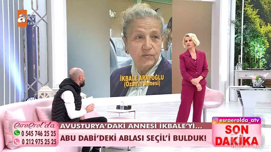 3 yaşında terk edilmişti! 11 kardeşine yeniden kavuştu! Esra Erol'da 40 yıllık sır perdesi aralandı! Ozan'ın annesi bakın neredeymiş 9
