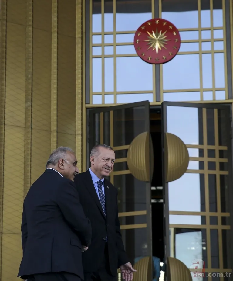 Başkan Erdoğan, Irak Başbakanı Abdulmehdi'yi resmi törenle karşıladı 19