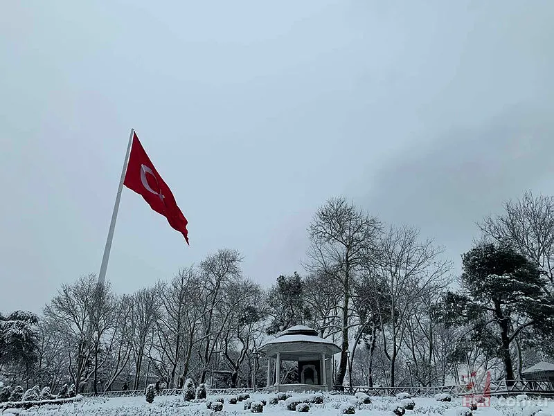 Türkiye kar altında! Onlarca şehirden enfes kar manzaraları 9