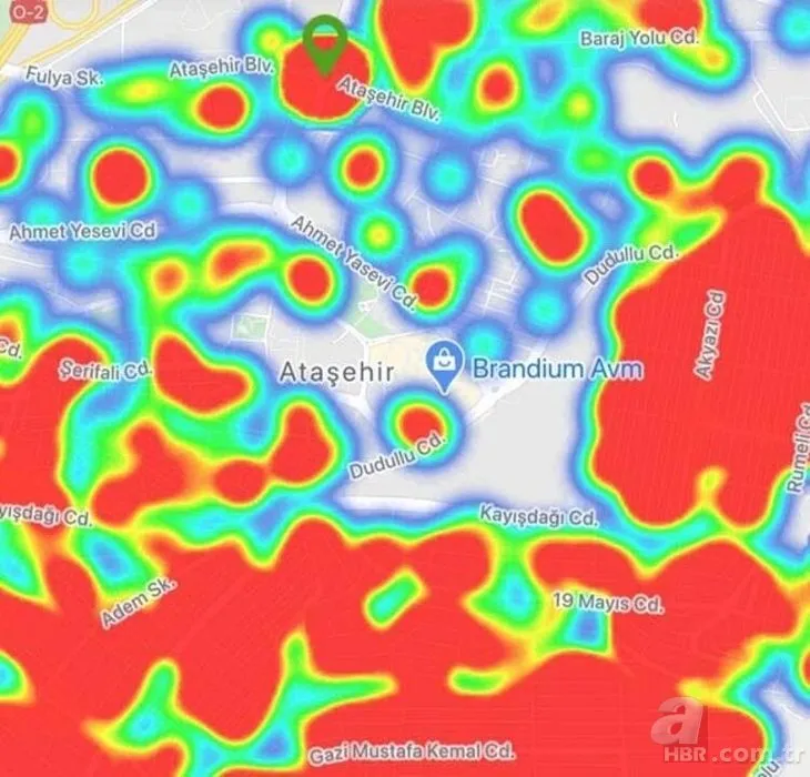 İstanbul’un koronavirüs haritası! İşte en riskli ilçeler...