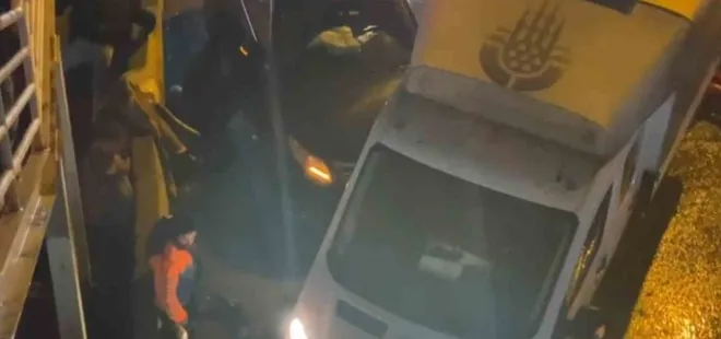 Pendik'te otomobil dehşet saçtı! 1 yaralı