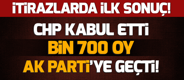 Son dakika: İstanbul'da AK Parti'nin seçim sonuçlarına itirazıyla ilgili karar - 1