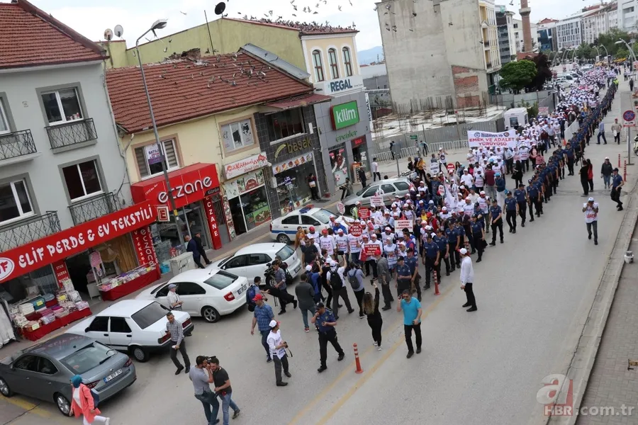 CHP'nin işçi kıyımı sonrası "Emek ve Adalet Yürüyüşü" başladı 8
