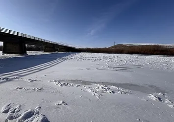 Patnos karla beyaza büründü