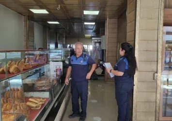 Erzincan'da fırınlara denetleme