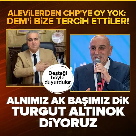 Ankara’daki Aleviler Turgut Altınok’u destekleme kararı aldı! Alevilerden CHP’ye oy yok: DEM’i bize tercih ettiler