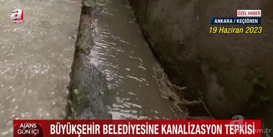 ABB’nin umursamadığı kanalizasyon sorunu A Haber devreye girince çözüldü 1