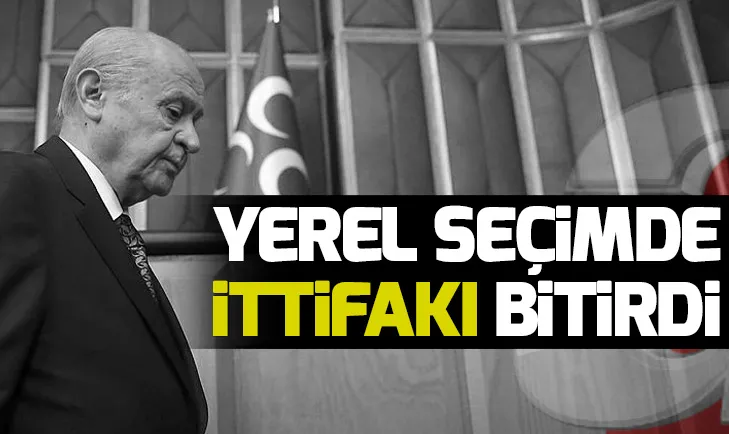 MHP lideri Bahçeliden ittifak açıklaması