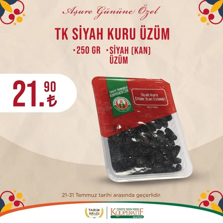 Tarım Kredi Market indirimlerinde son 6 gün! Katalogda yok yok! Çamaşır deterjanı 99.90, Ayçiçek yağı 36.90, Süzme peynir 64.90, zeytin 57.90 TL...
