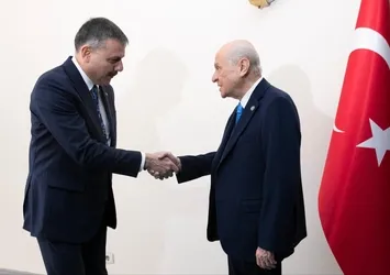Bakan Çiftçi'den Bahçeli'ye ziyaret