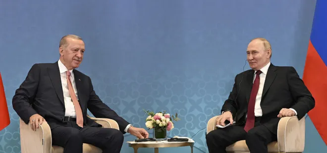 Astana’da kritik zirve | Başkan Erdoğan ve Putin görüşmesi sona erdi! Dikkat çeken kırmızı çizgi mesajı: Teröristan kurulmayacak