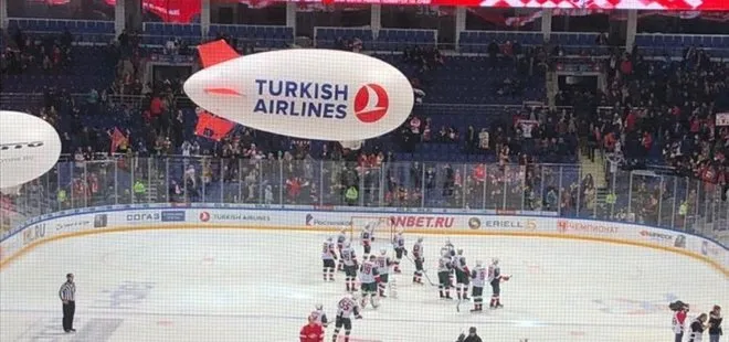 THY’den Rus hokey kulübü Spartak Moskova’ya destek