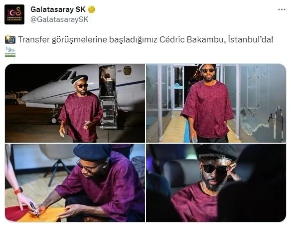 Galatasaray Cedric Bakambu’nun maliyetini açıkladı