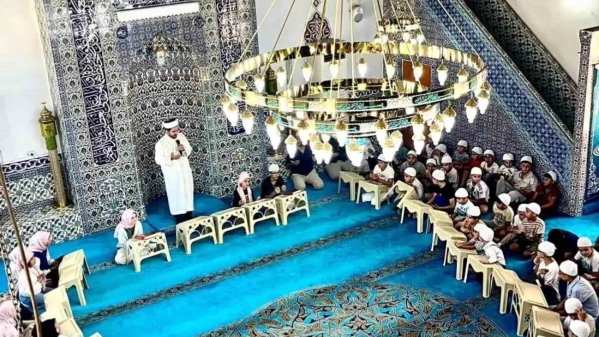 Yaz Kur'an Kursu Kapanış Programı'nda büyük coşku yaşandı