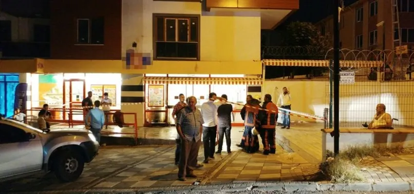 Eyüp'te markete molotofkokteyli atıldı!