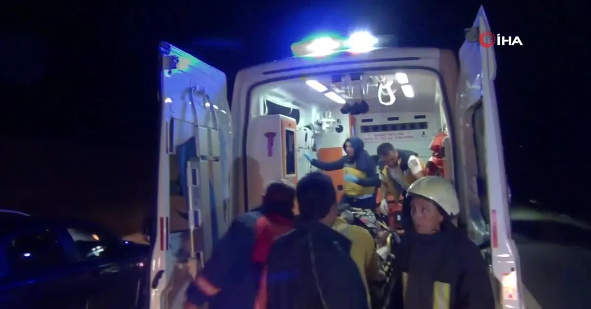 kutahya tavsanli da feci kaza olu ve yaralilar var