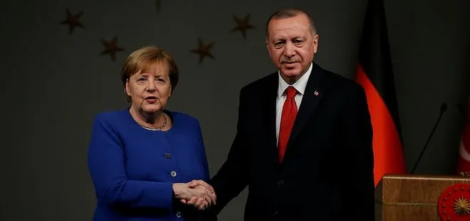 Son dakika: Başkan Erdoğan ile Merkel arasında kritik İdlib görüşmesi