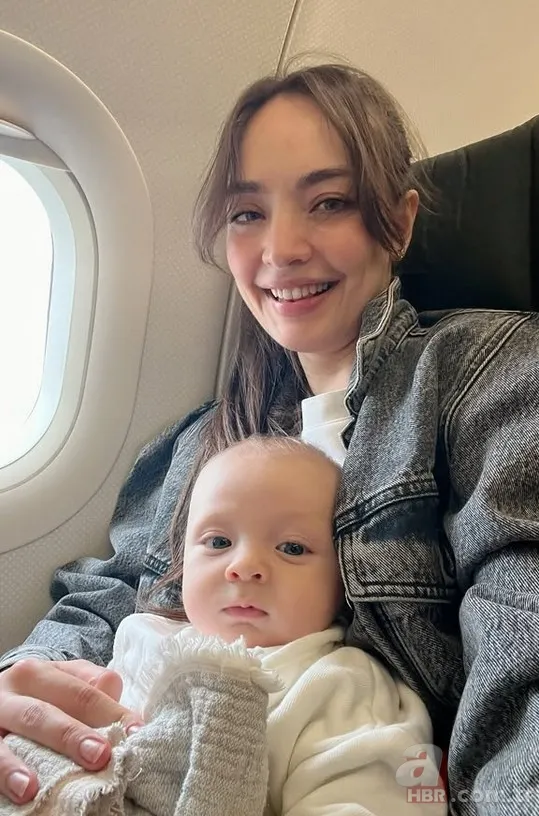 Cansel Elçin'in minik oğlu sevimliliğiyle kalpleri eritti! "Benziyor muyuz?" 8