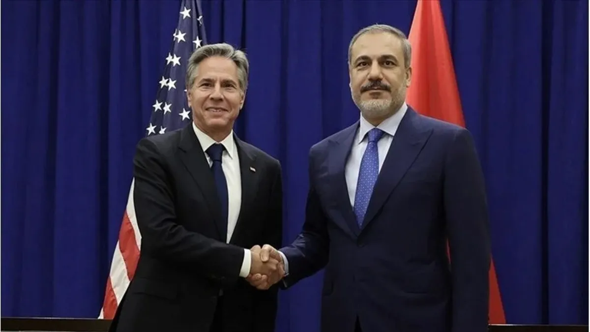 Dışişleri Bakanı Fidan ABD'li mevkidaşı Blinken ile görüştü! Gündem Gazze'deki ateşkes süreci