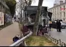 Beşiktaşta belediye otobüsü dehşet saçtı!